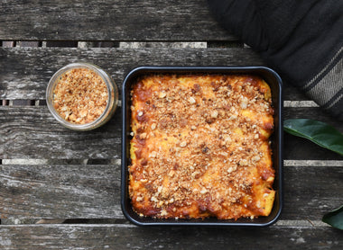 Cheesy Baked Rosemary Gnocchi Ragu