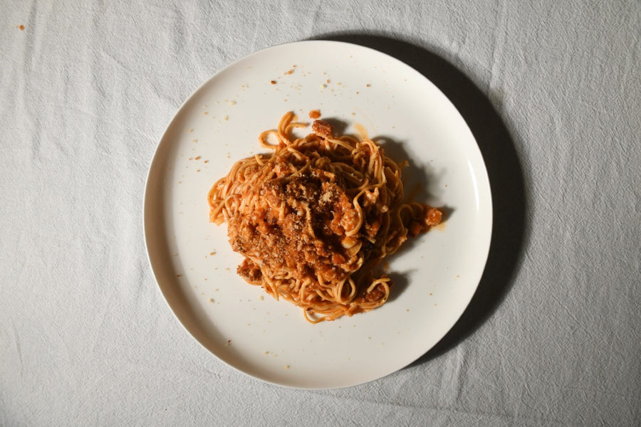 Spaghetti w/ Crab, Tomato & Nduja