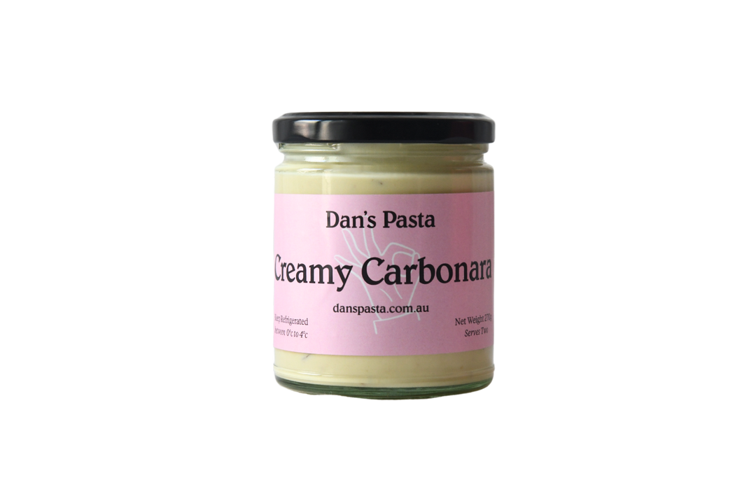 Creamy Carbonara Pasta Sauce 270ml Serves 2